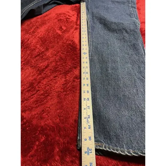 Vintage Levis 38x32 Orange Tab 20505-0217 Blue Denim Levis Zipper 80s